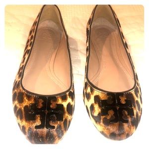 Tory Burch Leopard flats size 7.5